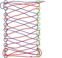 十一孔马扎穿绳视频