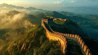 万里长城视频,千年古韵，雄伟壮丽的历史见证